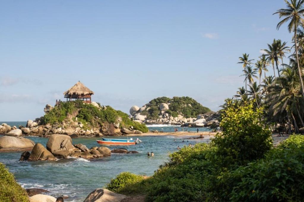 Colibri Parque Tayrona Dentro Del Parque Nacional Tayrona Bed & Breakfast El Zaino Bagian luar foto